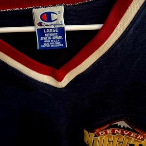 Vintage Denver Nuggets Authentic shooter shirt